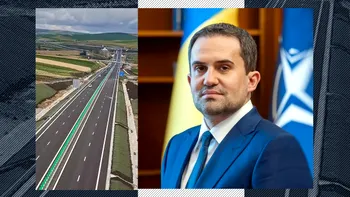 Imagini din dronă de pe DEx4, care asigură legătura dintre A3 şi DN1. Ciprian Șerban: Șoferii care vor tranzita Clujul vor putea circula pe încă 5km