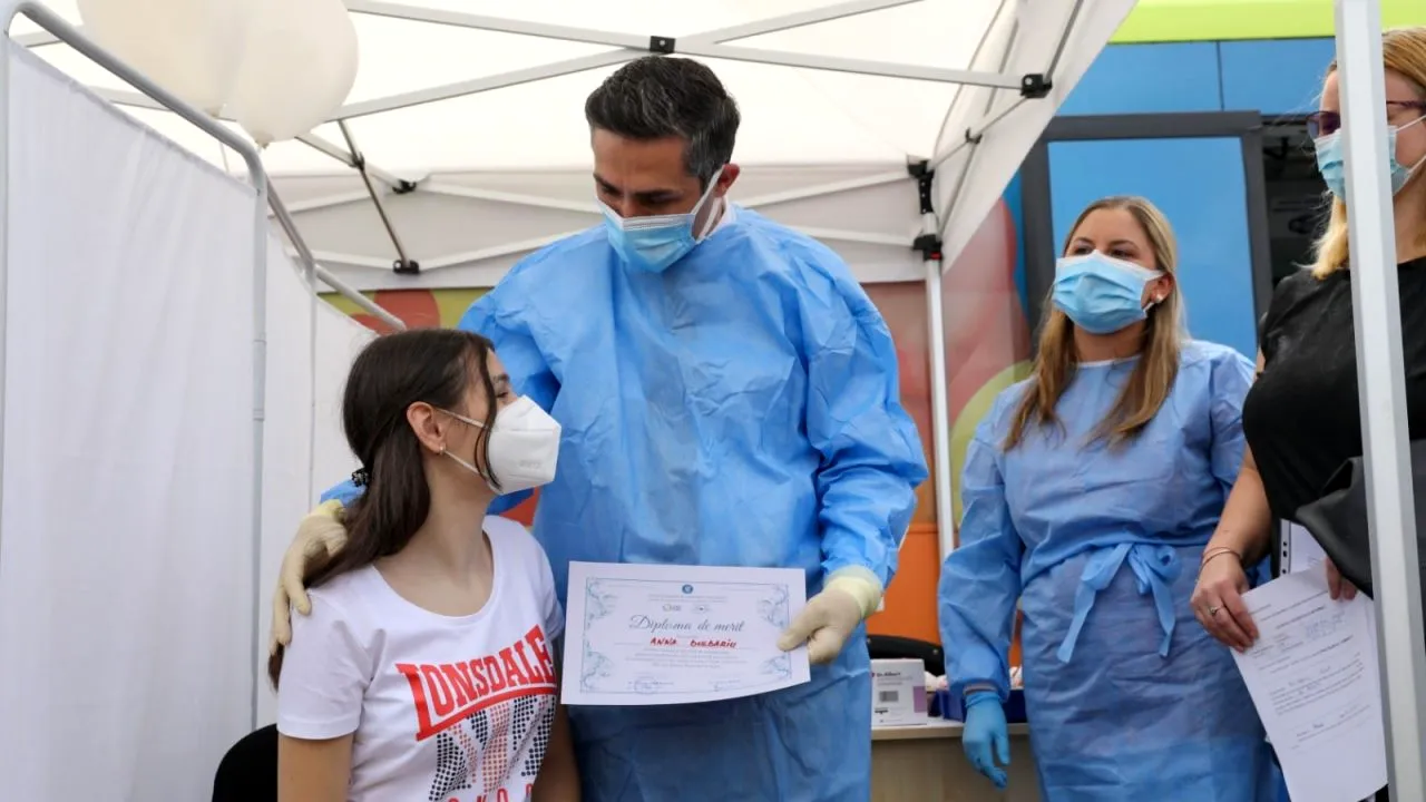 Aproape 50.000 de persoane au fost vaccinate anti-Covid în România, în ultimele 24 de ore
