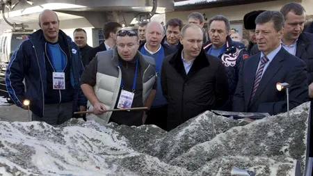 Rusia va stoca 450.000 de metri cubi de zăpadă pentru Jocurile Olimpice de la Soci. 