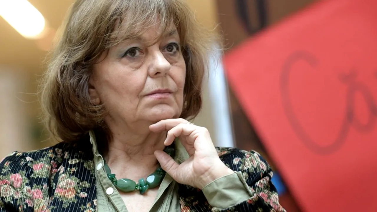 Ana Blandiana va primi titlul de Doctor Honoris Causa al Universității Babeș-Bolyai