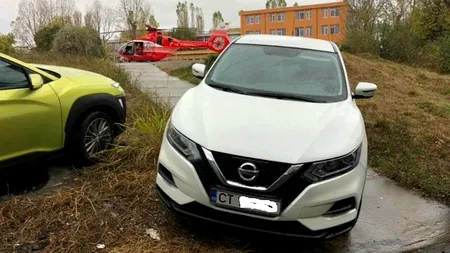 A PARCAT pe ȘANSA DE SUPRAVIEȚUIRE a unui pacient. Un șofer blochează ACCESUL la heliportul Spitalului Județean Constanța