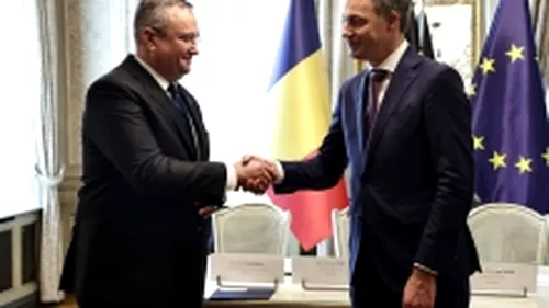 Premierul Nicolae Ciucă, după semnarea acordurilor de colaborare în domeniul nuclear cu Belgia: Fac parte din angajamentul nostru de a obține independența față de sursele rusești de energie