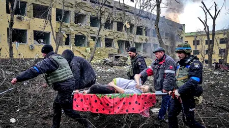 Ucraineancă rănită în Mariupol, tratată de medicii din Iași. A ajuns la spital cu plagă infectată