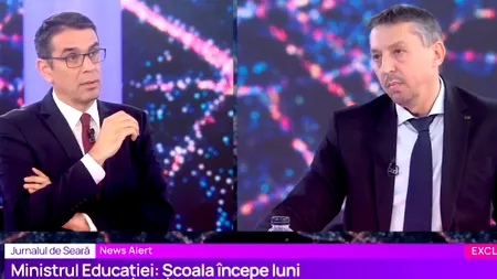 Ministrul Educației ANUNȚĂ că luni începe școala