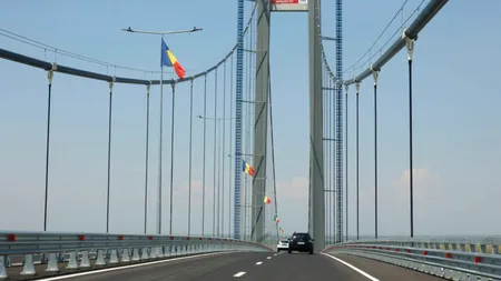 VIDEO | Cum arată de la volan podul suspendat de la Brăila, Golden Gate de România, care se traversează în două minute. ”Nu plecăm până nu trecem