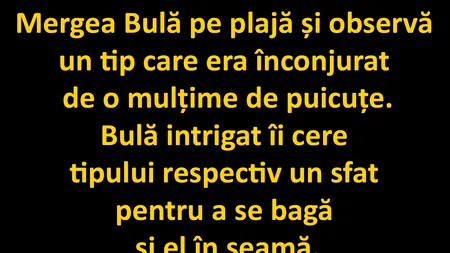 Bancul de marți | Bulă își bagă un cartof în slip la plajă