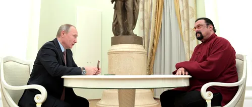 Steven Seagal, DECORAT de Vladimir Putin pentru „acțiuni umanitare”
