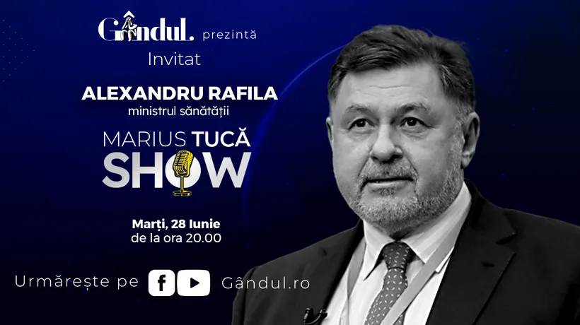 Marius Tucă Show începe marți, 28 iunie, de la ora 20.00, live pe gandul.ro cu o nouă ediție specială