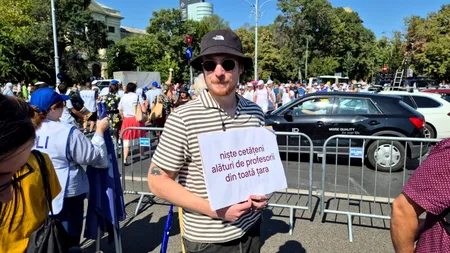 Protestul profesorilor câștigă noi adepți. Simpli cetățeni se alătură cadrelor didactice. „E important să ne solidarizăm”