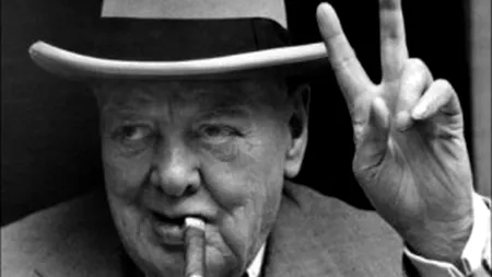 Churchill și broasca optimistă
