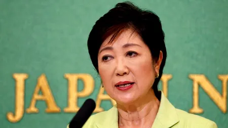 Guvernatoarea orașului Tokyo și-a înjumătățit salariul, ca măsură de austeritate