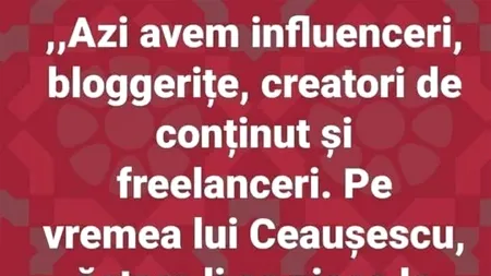 BANCUL ZILEI | Cum se numeau influencerii pe vremea lui Ceaușescu