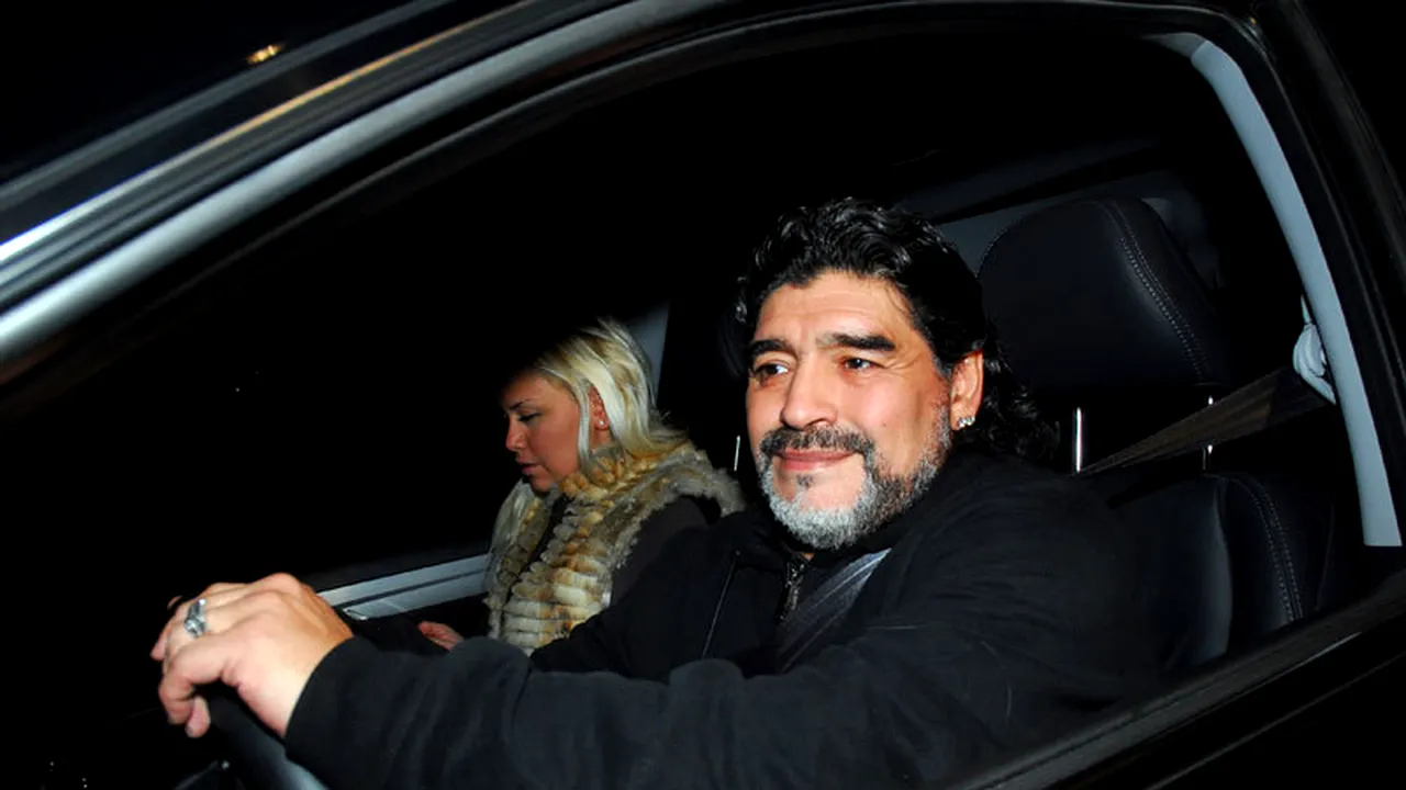 Maradona va fi tată pentru a patra oară