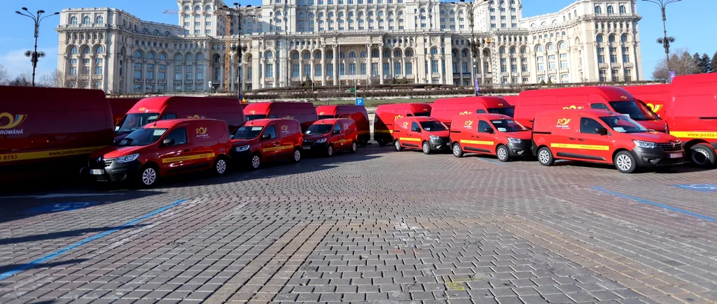 Poșta Română își înnoiește flota auto: 200 de mașini cumpărate! Câți bani au costat | Galerie FOTO