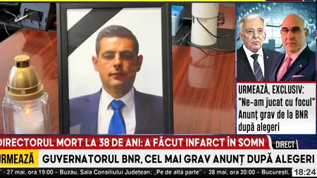 Tragedie fulgerătoare: Șeful ITM Sibiu a murit la doar 38 de ani. A făcut infarct în somn