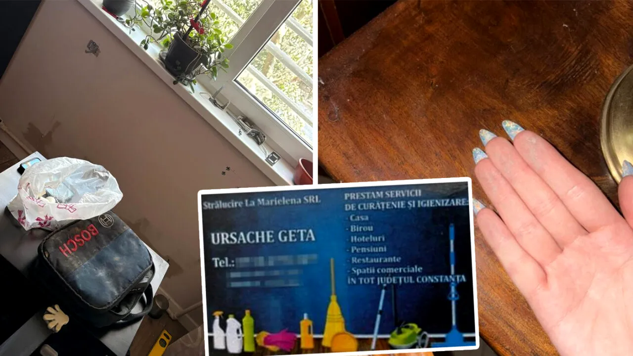 Pentru 600 lei, o constănțeancă a angajat o menajeră pentru curățenia de iarnă. Ireal cum și-a găsit apartamentul, când s-a întors acasă