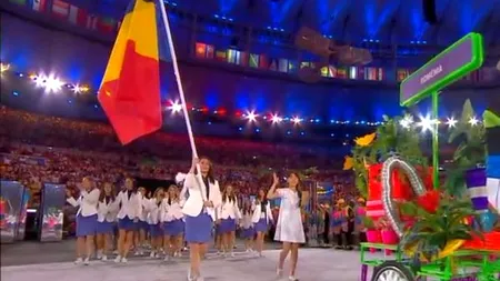 Mesajul Cătălinei Ponor, după ce a purtat tricolorul la deschiderea JO 2016 de la Rio