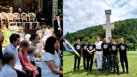 Nicușor Dan, la mănăstirea unde Fundația LEGIONARĂ Ogoranu ține întâlniri anuale. Președintele s-a opus legii anti-extremism