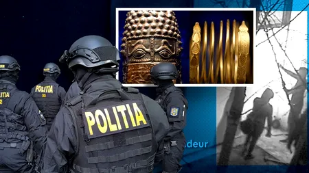 Exponatele din TEZAURUL României care nu au căzut pradă hoților în Olanda s-au întors în țară. Operațiune de maximă securitate pe Aeroportul Otopeni