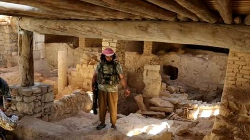 Încă un lăcaș de cult vechi din Siria a fost demolat de gruparea Stat Islamic