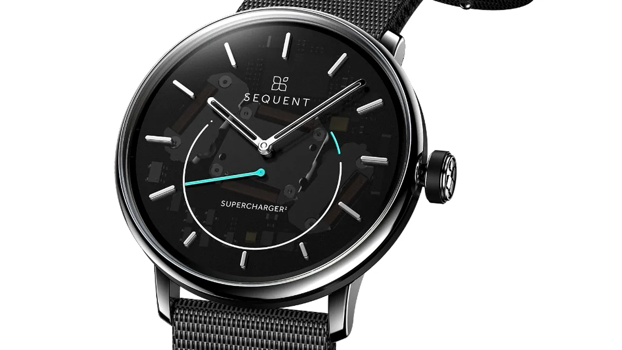 O firmă elevețiană a lansat un ceas hibrid inteligent care se încarcă singur, de la mișcare - VIDEO