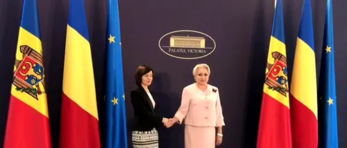 Maia Sandu a fost primită la Guvern de către Viorica Dăncilă / Premierul: Putem avea în vedere proiecte care să susțină avansul european al Republicii Moldova