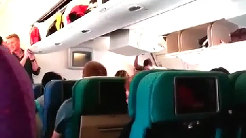 VIDEO. Ultimul clip realizat în avionul morții