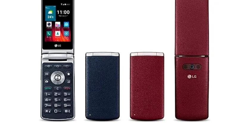LG readuce telefonul cu clapetă în prim plan. Smartphone-ul Wine Smart este o combinație de vechi și nou