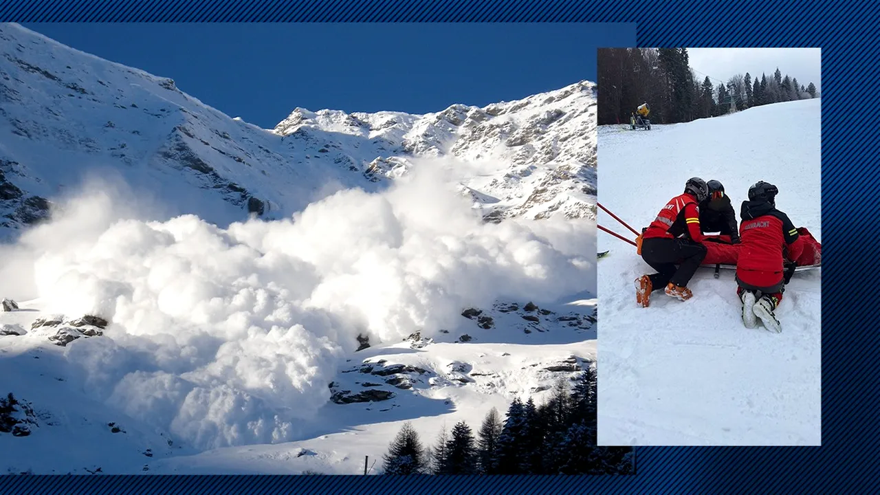Trei cetăţeni olandezi surprinşi de AVALANȘĂ în Munţii Ţarcu. Unul dintre ei a murit