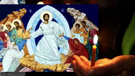 Paștele, sărbătoarea bucuriei eterne. ”Lumina de la Ierusalim vestește în fiecare casă că Hristos a înviat. Învierea este darul darurilor”
