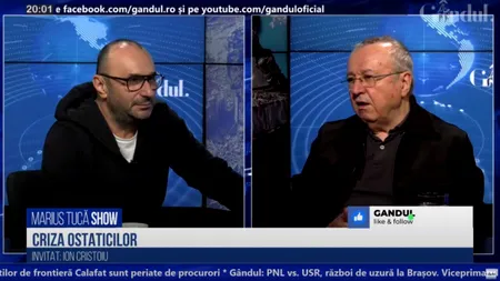 POLL Marius Tucă Show: „Acțiunile Israelului în Gaza vor naște o nouă generație de extremiști gata să recurgă la atentate?”