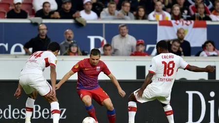 STUTTGART - STEAUA 2-2 în prima etapă din grupele EUROPA LEAGUE 2012 - 2013