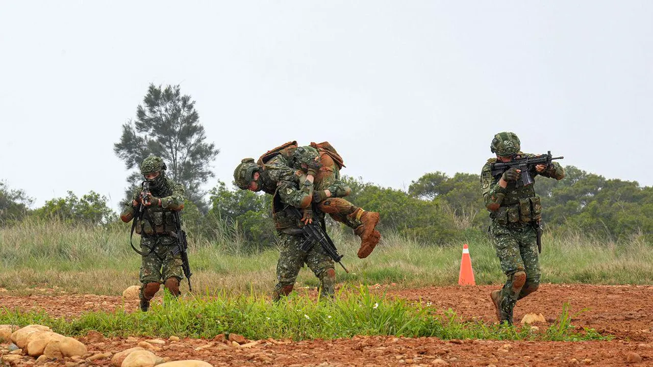 Taiwanul promite că va „contraataca” dacă forțele Chinei pătrund pe teritoriul său