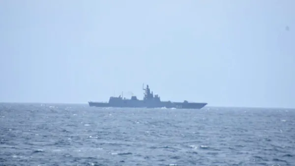 Alertă în Marea Baltică. Rusia a desfășurat o navă de război în apropierea unei insule germane, scrie „The Telegraph”. Cu ce arme ar fi echipată