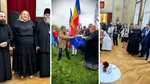 Diana Șoșoacă a fost la Ambasada Rusiei de Ziua Victoriei, apoi a rupt în două drapelul Europei. Imagini de la ambele acțiuni ale președintei SOS