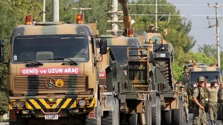 Armata turcă a bombardat un convoi SIIL în Siria