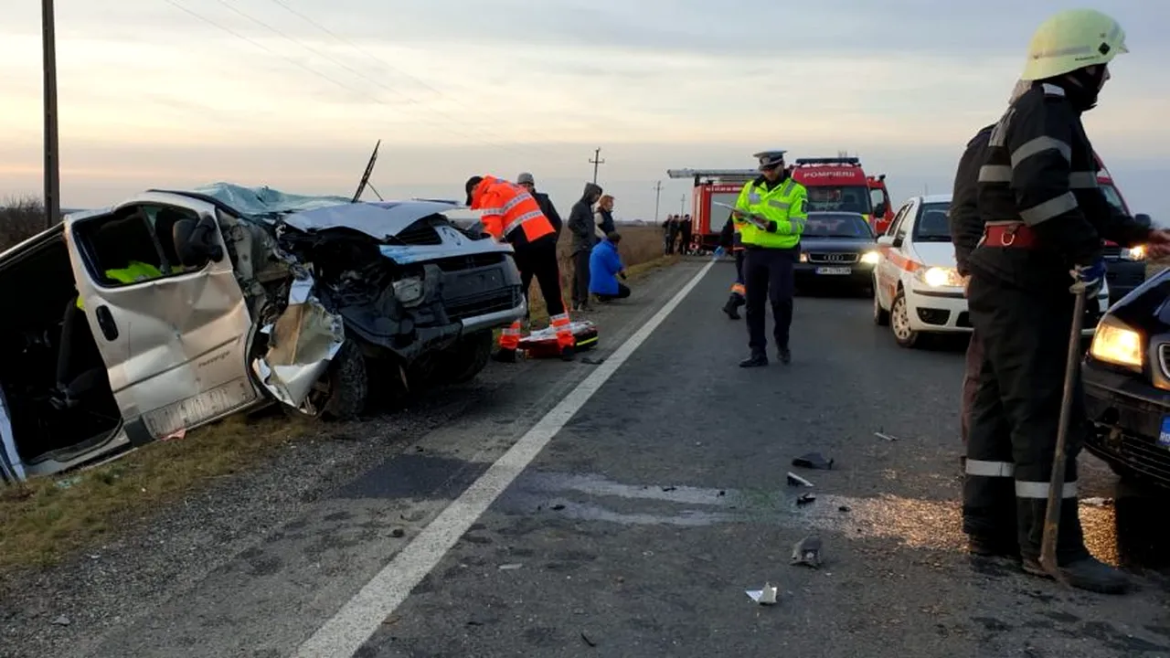 Plan Roșu de intervenție în Satu-Mare, după un accident cumplit. Au rezultat 8 victime FOTO
