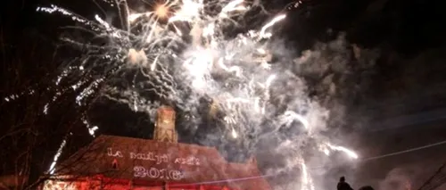 Impresionantul foc de artificii de la Cluj, filmat cu o dronă