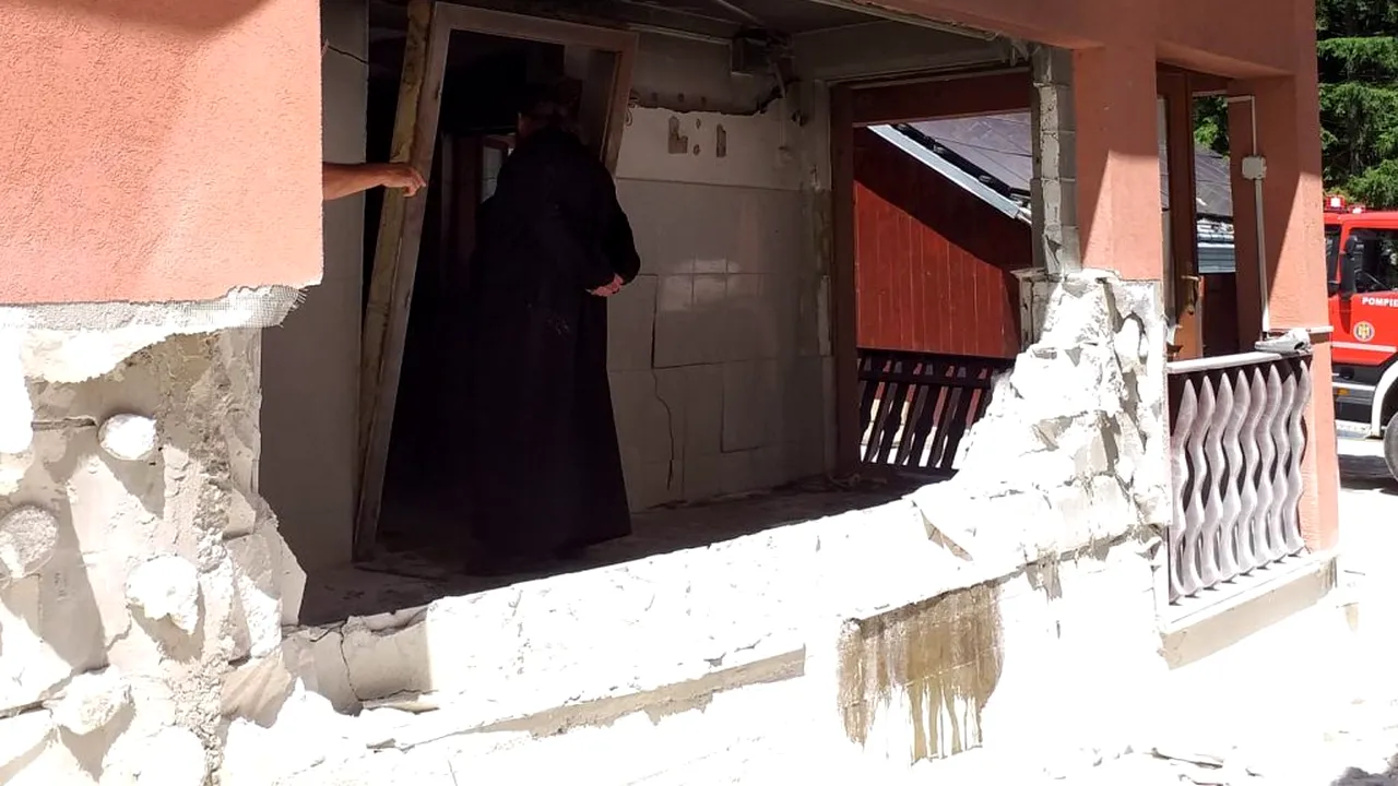 SUCEAVA. Explozie la Mănăstirea Sihăstria Rarău / Mai multe persoane au fost rănite