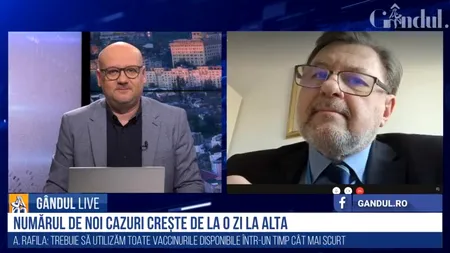 GÂNDUL LIVE. Pașaport de vaccinare în UE? Alexandru Rafila explică: Nu trebuie limitată în niciun fel circulația oamenilor - VIDEO