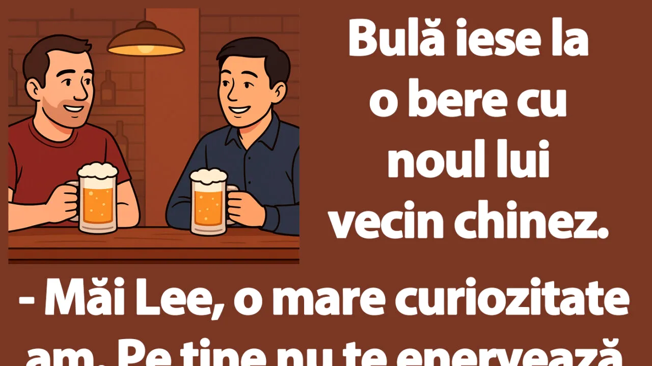 BANC | Bulă și vecinul chinez