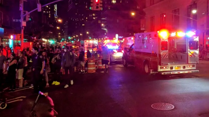 29 de răniți într-o explozie la New York. Actul este unul intenționat, dar nu terorist