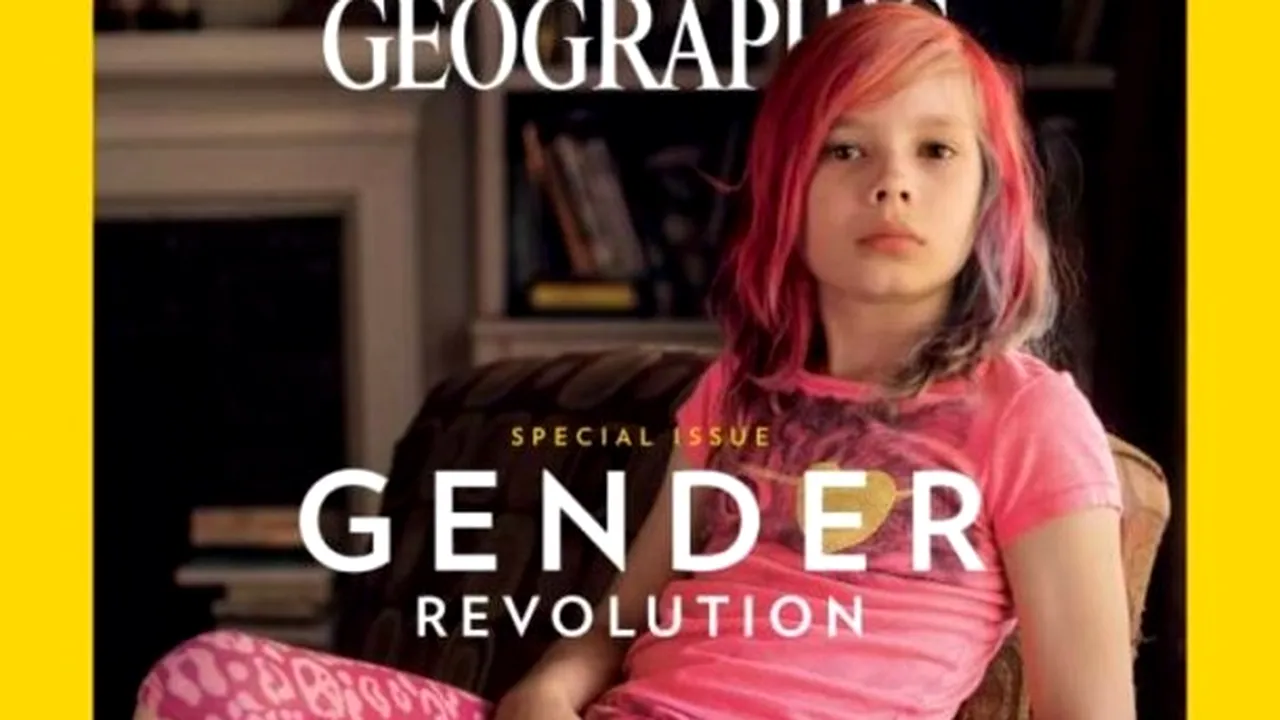 O fetiță transsexuală, pe coperta National Geographic. ''Cel mai bun lucru este că acum nu mai trebuie să mă prefac''