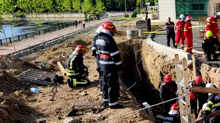 Structura de beton a râului Dâmbovița este acum expertizată după săpăturile la șanțul care a ucis doi muncitori. Declarații exclusive