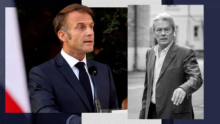 Emmanuel Macron, mesaj după moartea lui Alain Delon: „A fost mai mult decât o vedetă. A fost un monument francez