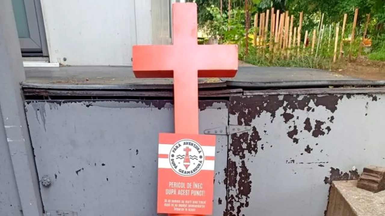 Geamanduri macabre pe litoral: „Asta am primit de la Arafat. Pare a cimitir, să le pună el unde vrea”