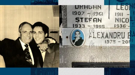 EXCLUSIV | Cum arată mormântul lui Ștefan Bănică Senior. Actorul ar fi împlinit 90 de ani și este înhumat alături de fiul său cel mic, Alexandru