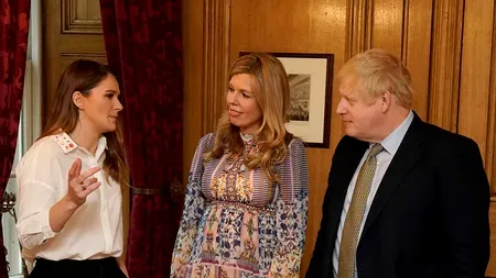 BORIS JOHNSON, VIITOR NOU TATĂ. Primele imagini cu logodnica premierului britanic însărcinată