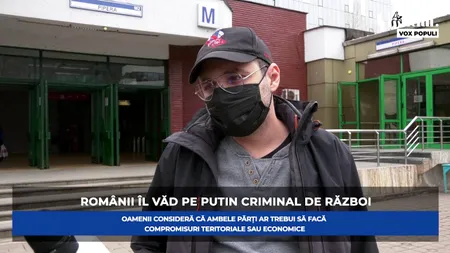 GÂNDUL VOX POPULI | Este Putin un criminal de război? Cât va mai continua atacul asupra Ucrainei? (VIDEO)