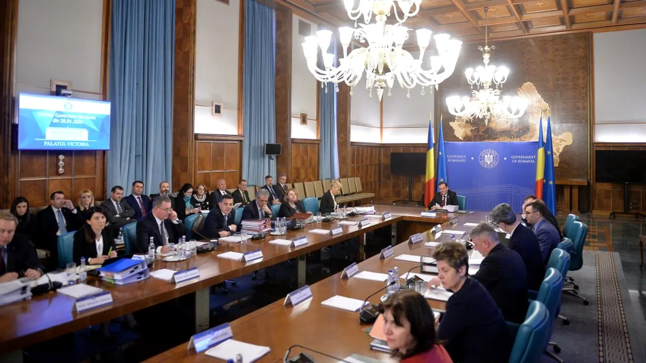 Ședință maraton de Guvern, înaintea votului pe moțiunea de cenzură: Executivul a adoptat 25 de ordonanțe de urgență 